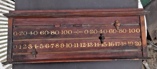 Antique wooden billiards - antique,