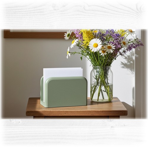 Solid wooden letter holder - wooden, –
