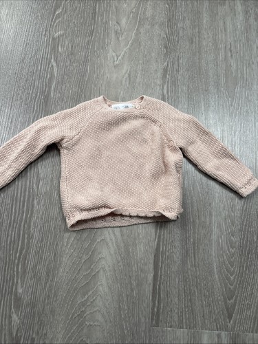 Zara peach knitted baby - peach,