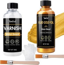 Liquid Gold Leaf Paint Kit