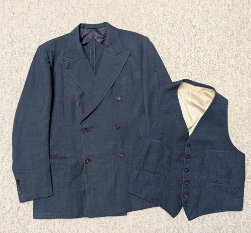 1930s 1940s vintage 2pc suit - 2pc,