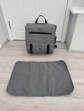 Icandy Peach 7 Diaper Nappy Changing Bag BackPack Rucksack. Light grey! I Candy