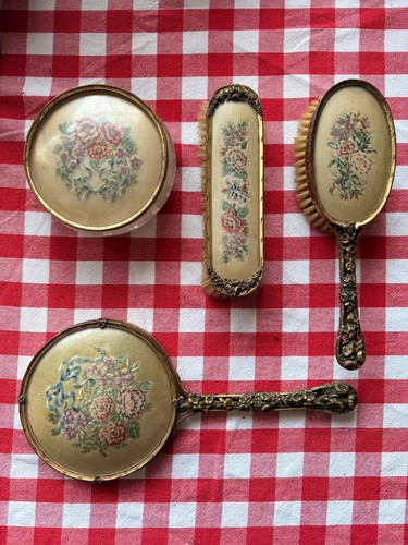 Vintage victorian petit point - victorian,