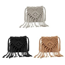 Knitted Tassel-Bags Crossbody