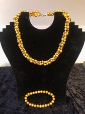 HONORA freshwater twisted gold
