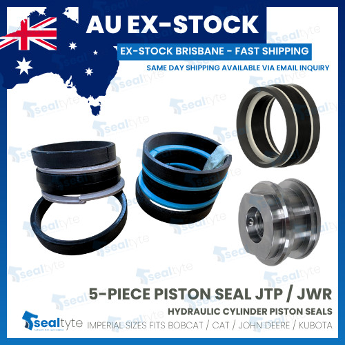 Hydraulic piston seal - piston, 5-piece