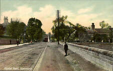 Wakefield. Sandal Road by H. Law, Wakefield. Tram.