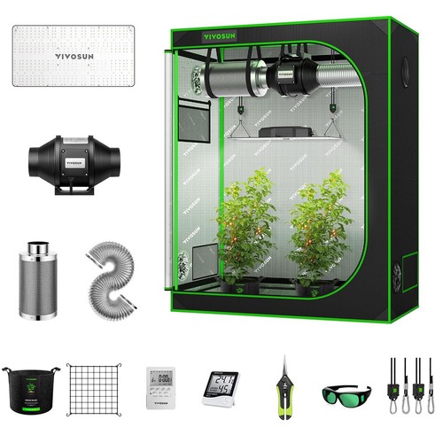 Vivosun giy 4x2 grow tent - vivosun,