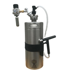 Mini Keg 4L Steel Growler