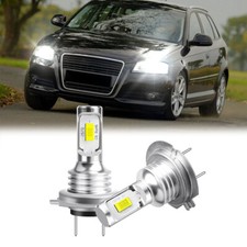For Audi A3 8P 2003-2013 H7 Led Headlights Bulb 6000K Xenon White Light Bright