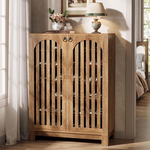 Wooden shoe cabinet - wooden,