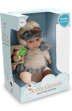 🌼 Anne Geddes Baby Bird Bean-Filled Soft Doll – Boxed