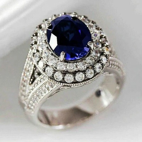 Oval cut lab created blue - cut, lab-created