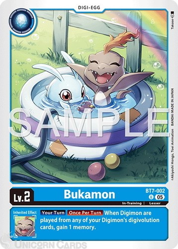 Bt7 002 bukamon uncommon - bukamon, :