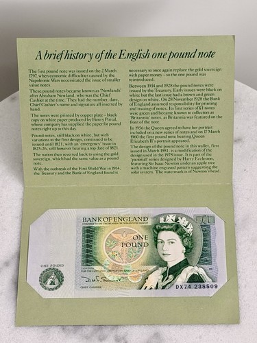 Bank england one - england, pound