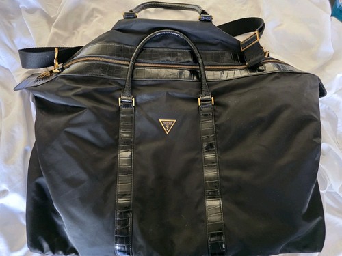 Guess black faux - black, 22"
