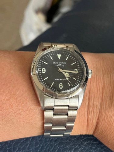 Zeno watch basel 001 silver - watch, zn-001