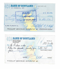 Bank scotland ayr - of,
