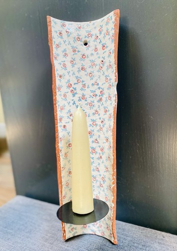 Ceramic wall hanging - wall, candle