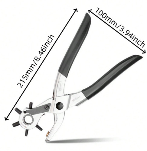 Revolving leather punch - leather,