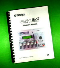 Owners Manual for Yamaha AW16G