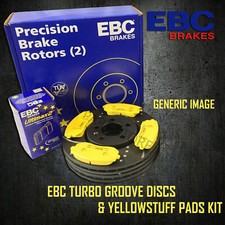EBC Rear Grooved Brake Discs