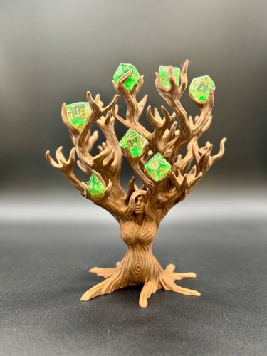 Dice holder tree goddess - holder,