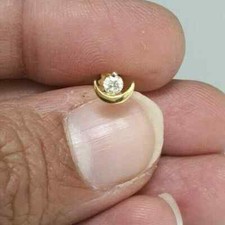 14K Yellow Gold 0.04 Ct