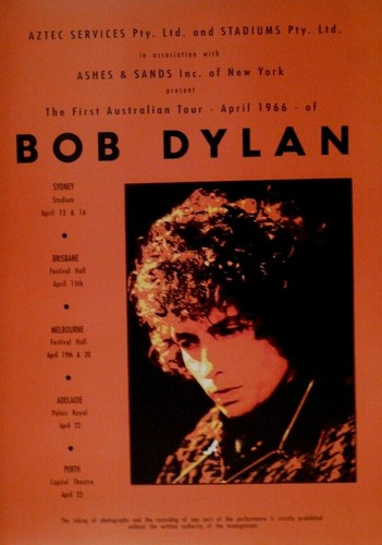 Bob dylan concert promotional - bob,