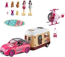 Barbie Style Car Caravan Toy