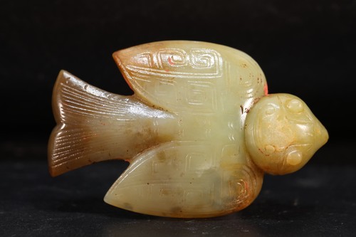 Jade carved beast - jade,