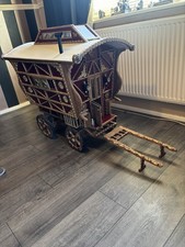 Vintage Large Wooden Gypsy