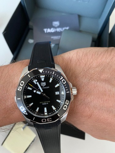 Tag heuer 43mm aquaracer - 43mm, black