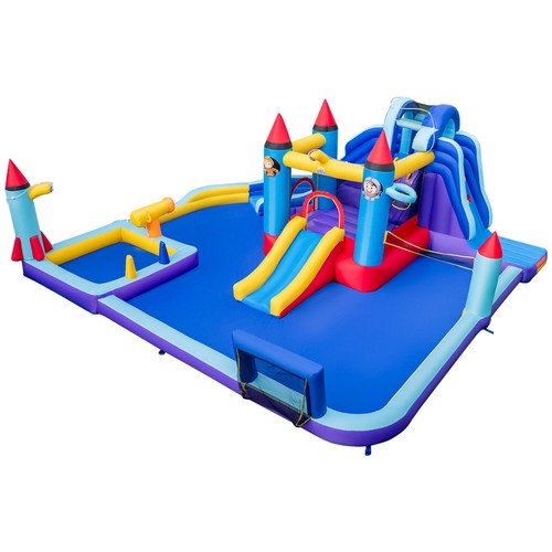 Rocket theme inflatable water - rocket,