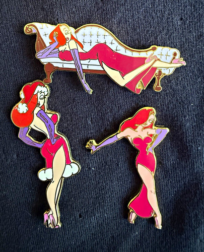 Disney jessica rabbit pin - rabbit, 3-pin