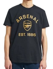 Arsenal Football T Shirt Mens Large Official Team Crest Top AT4