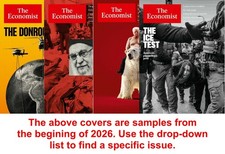 The Economist 2026 back issues