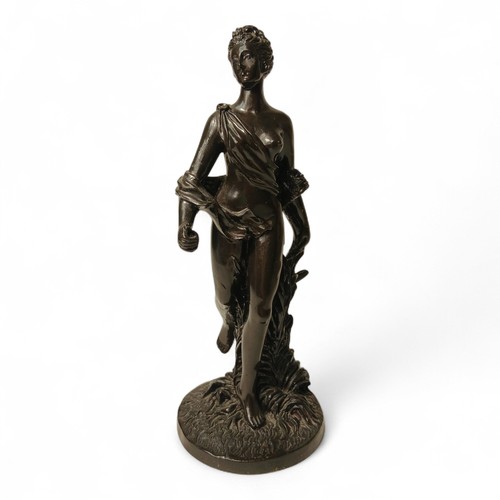 Bronze style female figure - style,