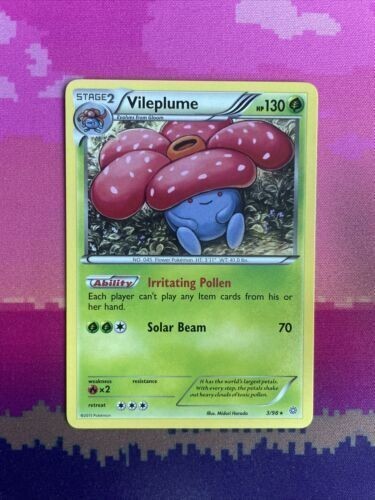 Pokemon card vileplume - vileplume, ancient