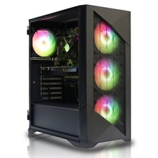 Desktop Gaming PC Quad Core i5 / 16GB RAM / 256GB SSD / Windows 10 Pro Computer