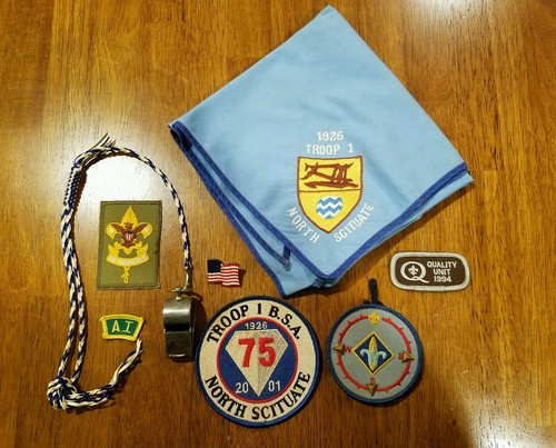 Boy scout whistle and - boy,
