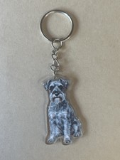 Schnauzer Keyring for Dog