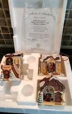 Hummel Ovarian Village Heirloom Porcelain Ornament Collection Boxed - 1999 NEW