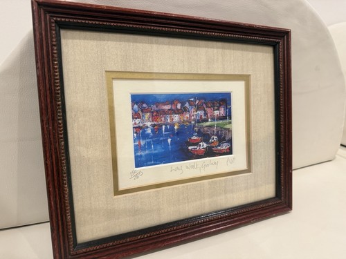 Framed print long walk - print, walk,