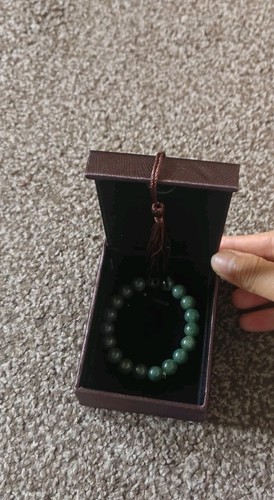 Genuine green jade elasticated - genuine,