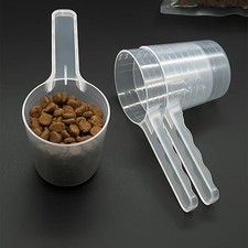 Transparent Pet Food Measuring