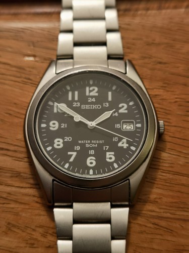 Seiko men military - military, watch