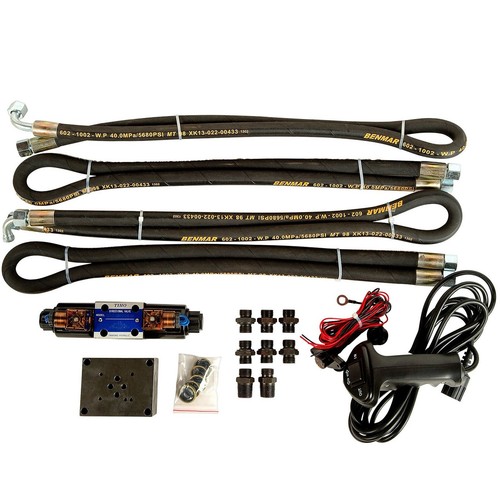 Hydraulic winch installation - winch,