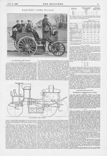 Electric fire wagon paris - electric,