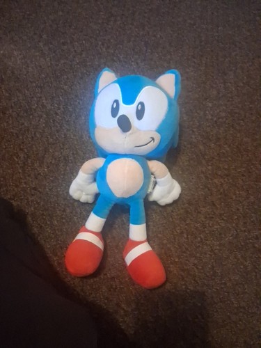 Sonic the hedgehog plush - sonic, soft